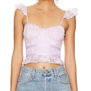 Tularosa Cantini Bustier - Lavender